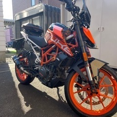 【ネット決済】KTM DUKE 390（2020年式）低走行　デ...