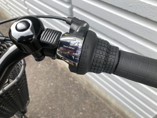 26インチ 電動アシスト自転車 シマノ製6段変速機 最新後輪ロックキー