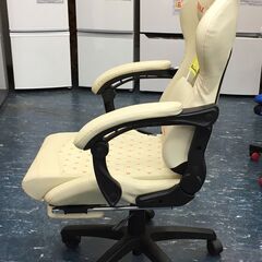 Dowinx ゲーミングチェア 調節可能ランバーサポート 165°リクライニング (アイボリー)