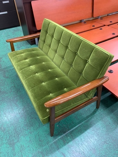 家具ならトレファク吉川店！！カリモク60 2シーター kチェア 50周年記念モデル