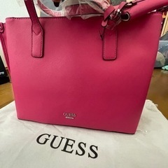 【ネット決済・配送可】カバン　GUESS MERRICK