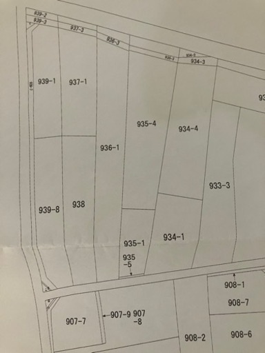 女沼土地　坪5万〜　747㎡約226坪　分筆可能（要相談）アオキ、コインランドリー近く徒歩1分以内通り沿い