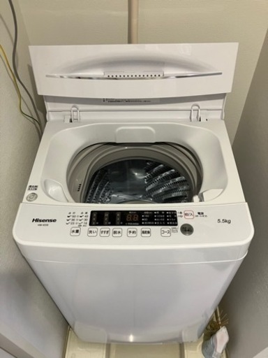 ハイセンス　全自動　洗濯機　5.5kg HW-K55E