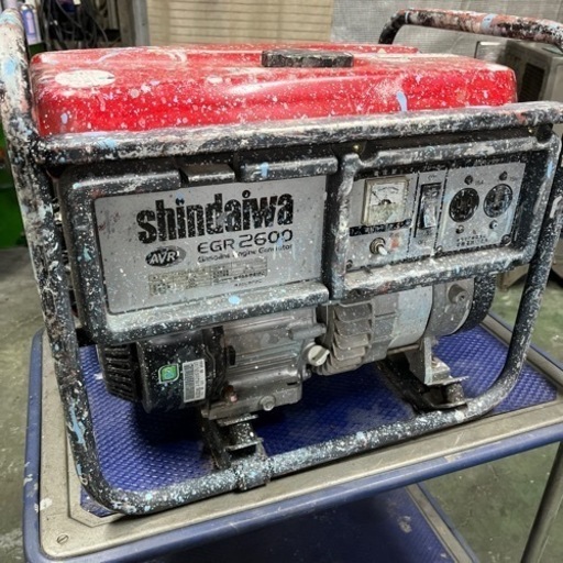 新ダイワ Sindaiwa 発電機 整備済み 実動　使用可能です。