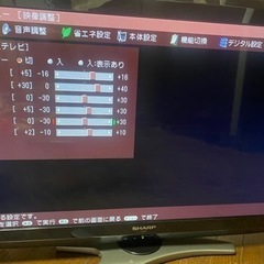 AQUOS LC32E7 テレビ