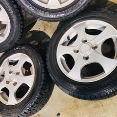 155/65R13 軽自動車用13inchアルミ付きスタッドレス4本組