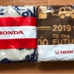 新品　HONDA フリースブランケット　2枚