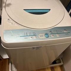 【先着優先】SHARP 洗濯機 ES-GL45