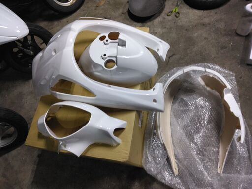 スズキレッツ5　CA47A　高品質新品外装　白　Let’s5 スズキレッツ5 CA47A 高品質新品外装 白 Let's5 スズキレッツ5 CA47A 高