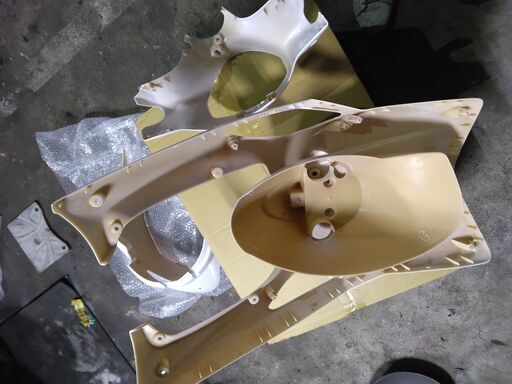 スズキレッツ5 CA47A 高品質新品外装 白 Let's5 スズキレッツ5 CA47A 高