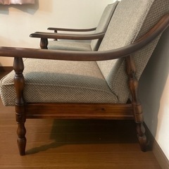 ［決まりました］カリモク　1人掛けソファー2脚