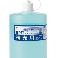 トンボ鉛筆　液体のり　アクアピット補充用　500ml　PR-WT 