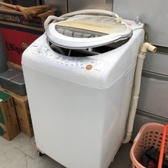 2012年製 TOSHIBA 8.0kg洗い電気洗濯乾燥機　AW...