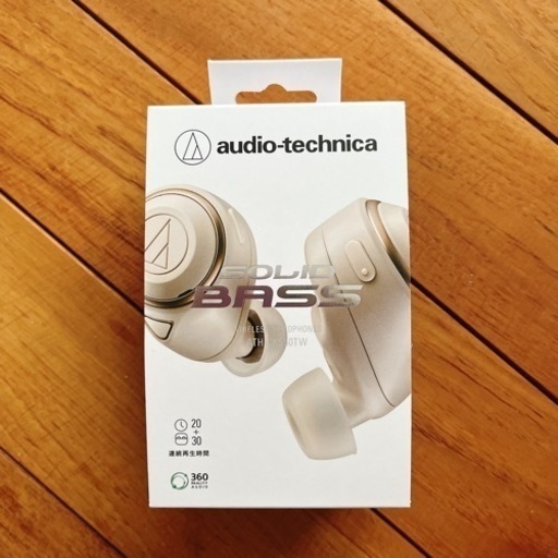 【新品未使用】ワイヤレスイヤホンaudio-technica CKS50TW【訳ありにつき定価の半額】