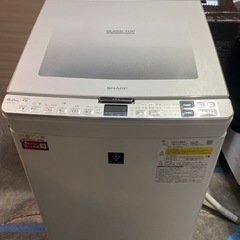 SHARP 洗濯乾燥機 8kg ES-PX8D-S 2020年製...