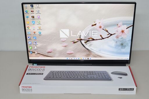 一体型パソコン Windows11+office NEC DA770/M Core i7-8565U/新品爆速SSD512GB+大容量HDD3TB/メモリ8GB/ブルーレイ/23.8インチ/テレビ機能