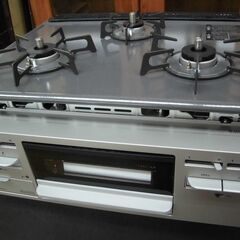 R224 RINNAI 未使用グリル付ガスビルトインコンロ LPガス用、2021年製 未使用・美品