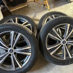  アルミホイール  18×7J 4本セット   スタッドレスタイヤ付属