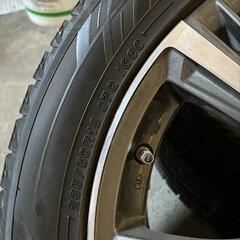  アルミホイール  18×7J 4本セット   スタッドレスタイヤ付属