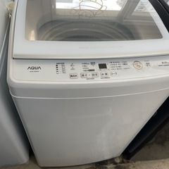 2022年　アクア   洗濯機　9kg 極美品
