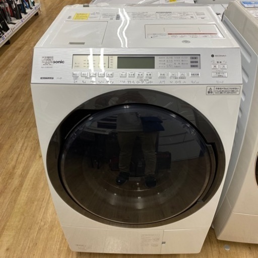 Panasonic ドラム式洗濯乾燥機　2019年製　NA-VX800AR