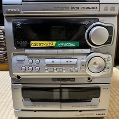 aiwa XG-K370 CD・カセット　コンポ　本体のみ