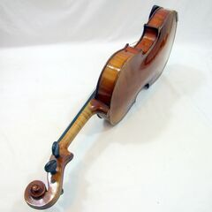 メンテ済み 分数 1/2 ヨーロッパ モダンフレンチ バイオリン 裏板1枚 虎杢 モダンサウンド Circa 1910年 小学生キッズ用サイズ 発表会 コンクール オールドバイオリン ドミナント弦搭載 発表会、コンクール使用におすすめ！！愛知県清須市 手渡し 試奏歓迎 全国発送対応 中古バイオリン　管理（カ）T0421