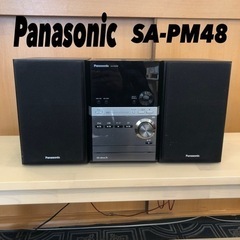Panasonic コンポ 音楽再生 オーディオ CD