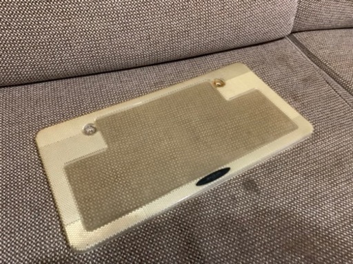 売れました イベント観賞用に！ウィザードナンバーカバーフロント当時  