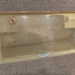 売れました イベント観賞用に！ウィザード　ナンバーカバー　フロント当時物