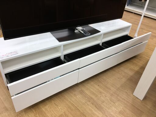 ★ジモティ割あり★  テレビ台  W181×D42×H39 クリーニング済み SJ4099