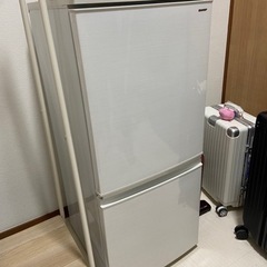 (決まりました)無料 冷蔵庫 SHARP白