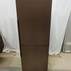 シャープ 271L 2ドア冷凍冷蔵庫 SJ-PD27B-T ブラウン系 2016年製
