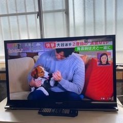 【ネット決済・配送可】⭐️SHARP 2014年製液晶TV 32...