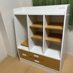 【取引終了しました】学校用品が丸ごと収納できるランドセルラック ...