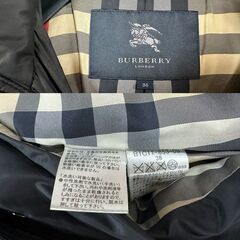 BURBERRY ロング ダウンコート サイズ38 B1C11-853-09 バーバリー ノバ