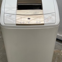 送料・設置込み可　洗濯機　7kg Haier 2016年