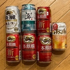 発泡酒、ソーダなど