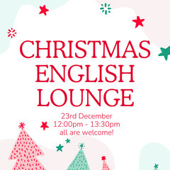 英会話カフェ開催！テーマはクリスマス♪12/23（土）12時から...