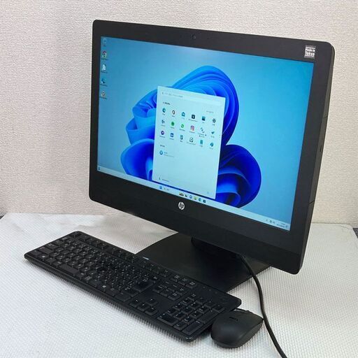 Windows11 第7世代CPU搭載 フルHD液晶 一体型PC 2画面対応 ★ HP ProOne 600 G3 AIO Core i5-7500(3.4G/4コア) メモリ8GB SSD256GB DVD-RW