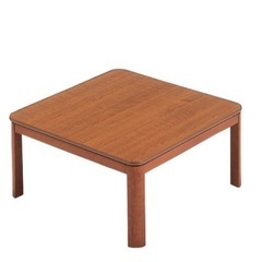 [決まりました]ローテーブル　リバーシブル食卓台　75cm×75cm