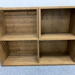 CRASH GATE/クラッシュゲート ライドスライドシェルフ 幅148cm イージーライフ オープンシェルフ オーク材 中古家具 店頭引取歓迎 R7629