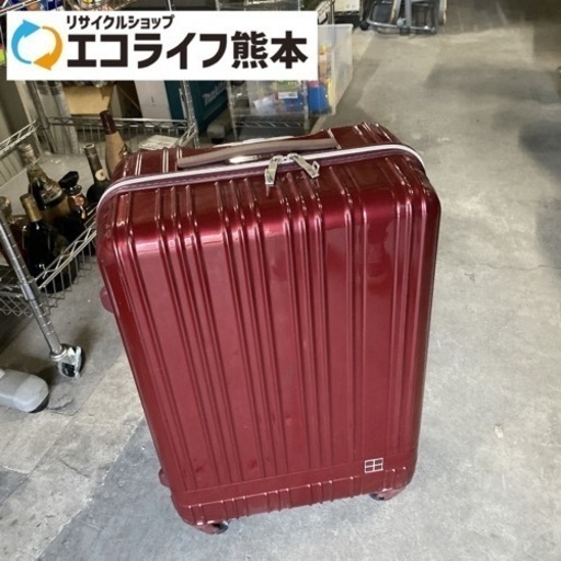 スーツケースフレームタイプ78L TSAロック付き（鍵なし）