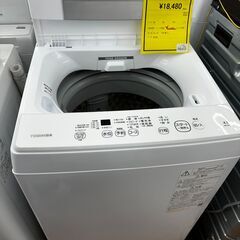 S仕 トウシバ 洗濯機 AW-45M9 4.5kg 2021