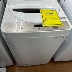 S仕　シャープ　洗濯機　ES-GE6E　6kg　2020