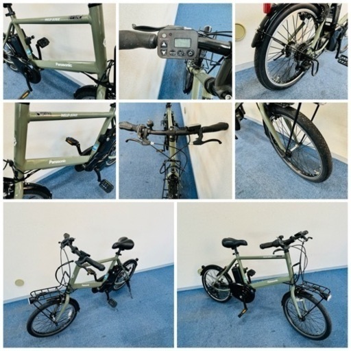 12Ahパナソニックベロスター 電動アシスト自転車中古 パナソニックベロ