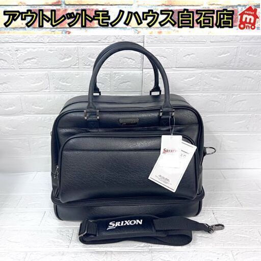 未使用 SRIXON スリクソン ゴルフ用 2WAYボストンバック 黒 ブラック ゴルフバッグ GGB-S161G スポーツバッグ ☆ 札幌市白石区 白石店