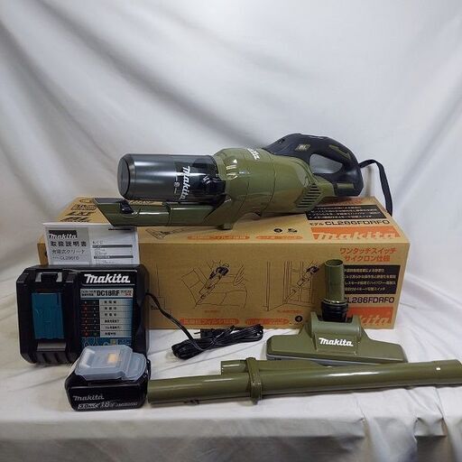 マキタ makita CL286FDRFO 充電式クリーナ【市川行徳店】【店頭取引限定】【未使用】管理番号：ITRMSFDOZ1S6