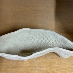 陶器製　鯉菓子型