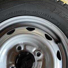 新品未使用スタッドレスタイヤ、軽トラ、軽バン、軽ワゴン用